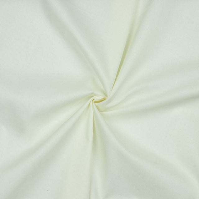 ECRU ØKOLOGISK LET SEMI TRANSPARENT VOILE STOF AF BOMULD