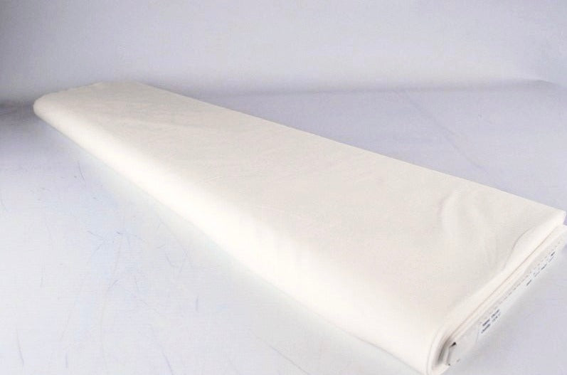 RÅVIT BOMULLSPOPLIN – TÄTT VÄVT BOMULLSTYG