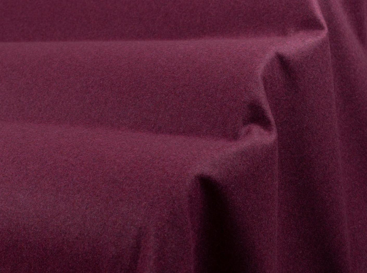 WOOLY UPHOLSTERY - AUBERGINE