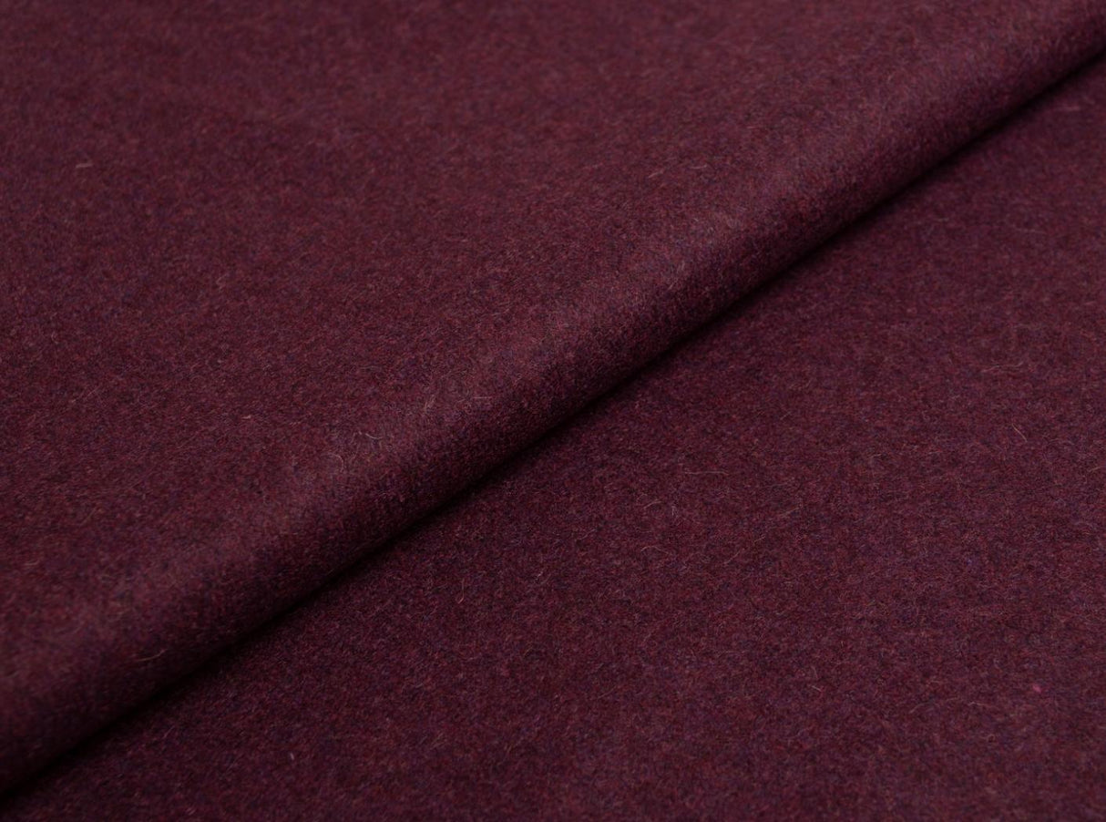 WOOLY UPHOLSTERY - PLUM