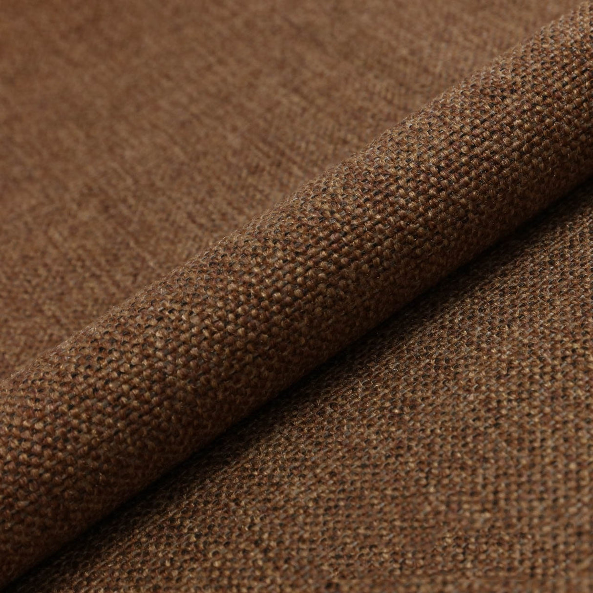 KAFFEBRUN ANDRE MØBELSTOF – MELERET VÆVNING