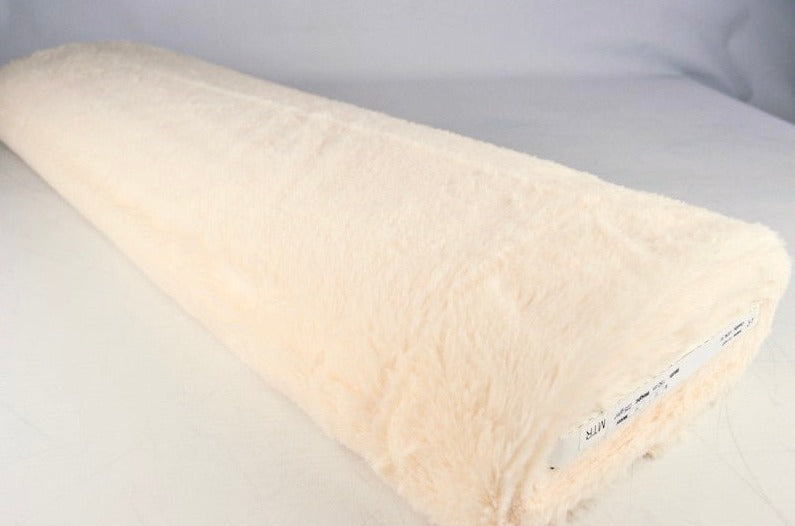 CHAMPAGNE MJUK PLYSCH – 10 MM LUGG & TVÄRSGÅENDE STRETCH