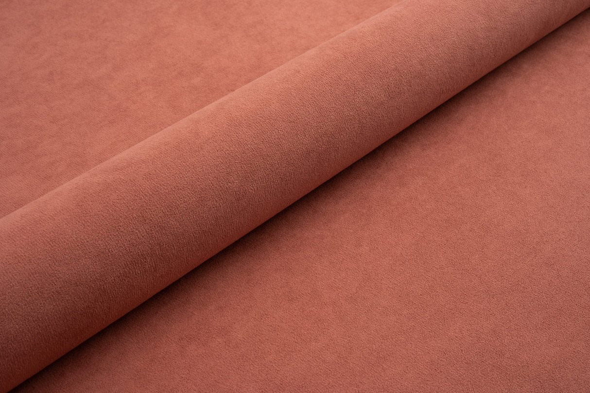 DOV RÖD TJOCK MATT SAMMET MED FLEECEBOTTEN