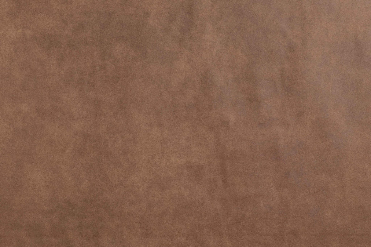 KARAMELLBRUN BIZON MÖBELTYG – LÄDERLOOK & BRANDHÄMMANDE