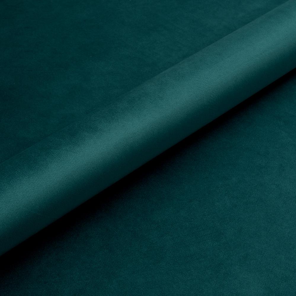 PETROLEUMSBLÅ LET OG SLIDSTÆRK MØBELVELOUR