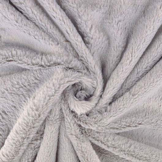 GRÅ BLØD PLYS – 10 MM LUV & ENVEJS STRÆK