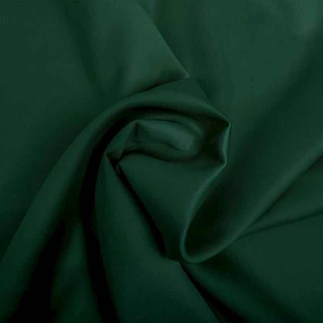 FLASKGRÖN MATT SATIN MED STRETCH – 2-VÄGSSTRETCH & MATT LYSTER