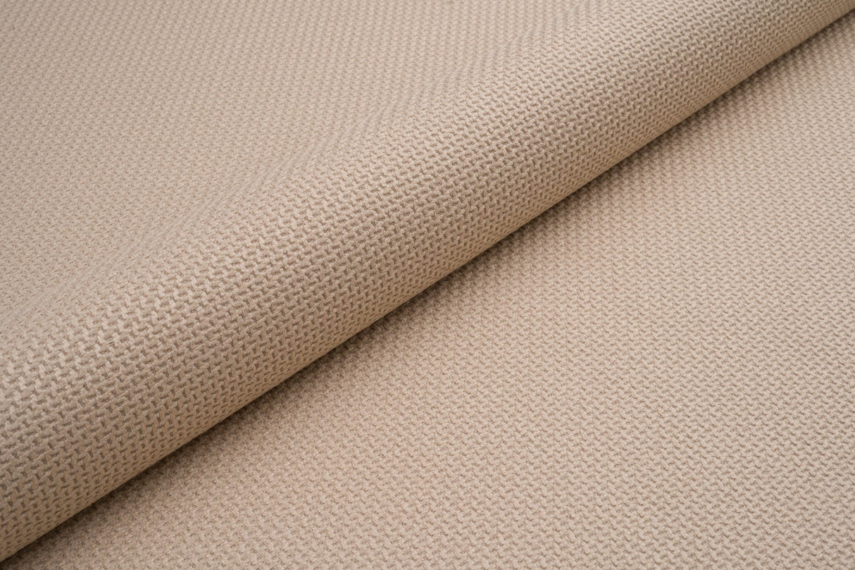 BEIGE BRAID MØBELSTOF – TYK FLETVÆV