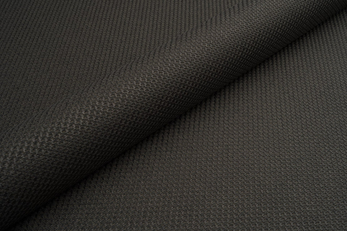 GRAFITGRÅ BRAID MØBELSTOF – TYK FLETVÆV