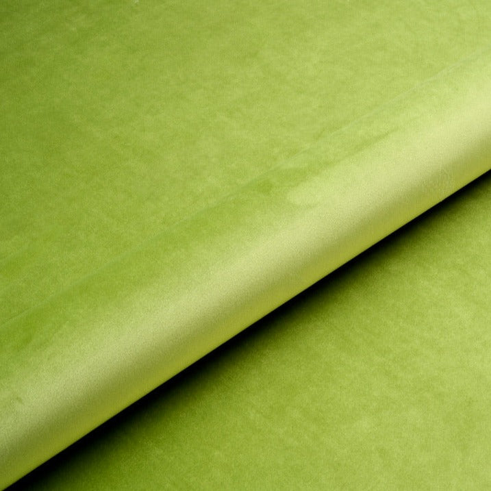 LIMEGRÖN LÄTT OCH SLITSTARK MÖBELVELOUR