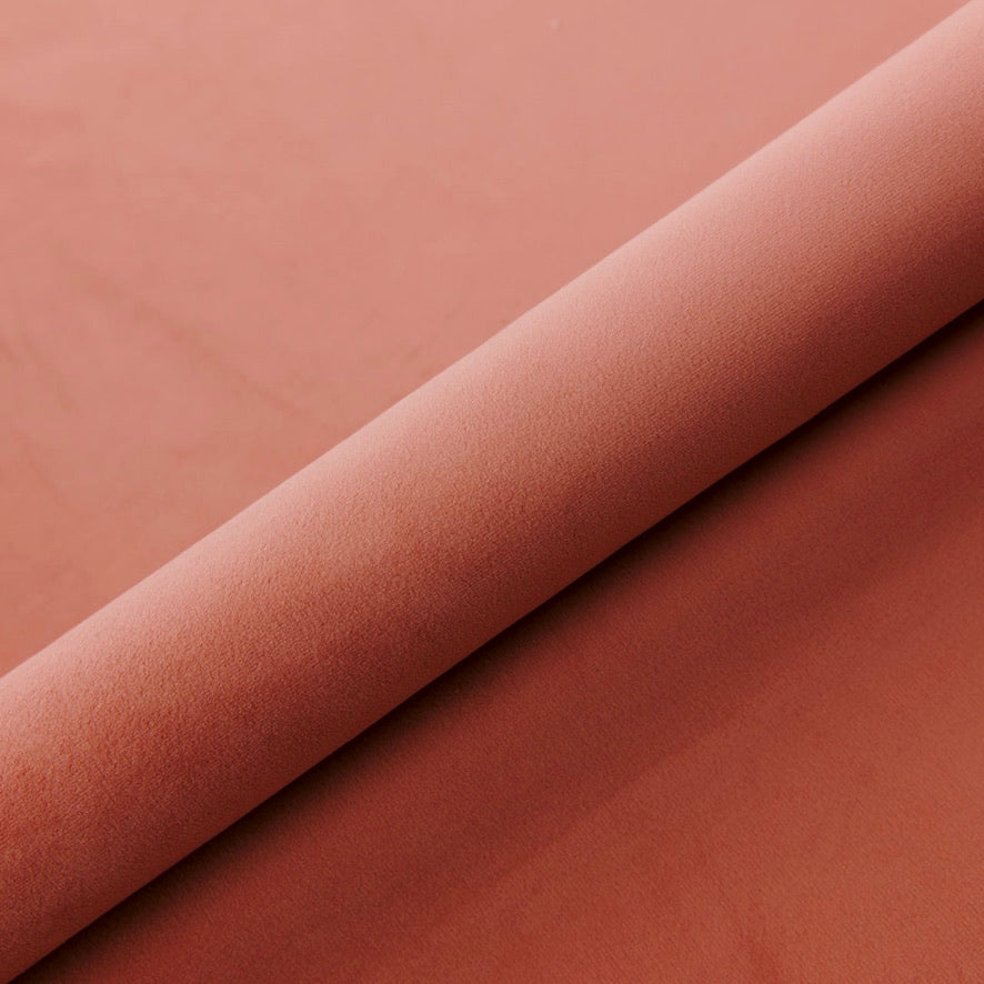 VINTAGE ROSA LÄTT OCH SLITSTARK MÖBELVELOUR