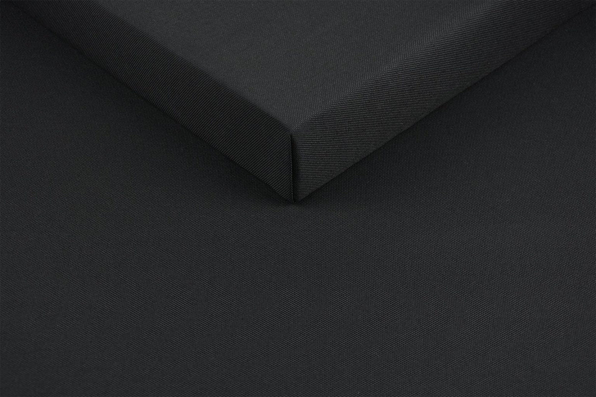 SVART KANARIA UTOMHUSMÖBELTYG – VATTEN- & UV-RESISTENT