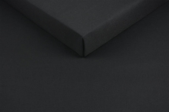 SVART KANARIA UTOMHUSMÖBELTYG – VATTEN- & UV-RESISTENT