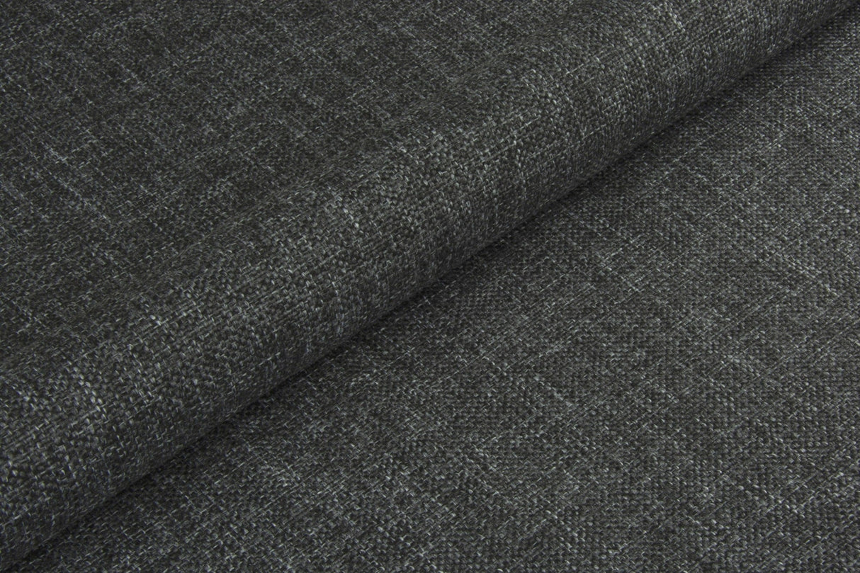 SKIFERGRÅ GRETA MILJÖVÄNLIGT MÖBELTYG – 100 % ÅTERVUNNEN PET