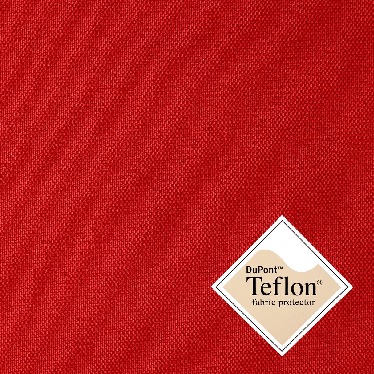 RØD UV BEHANDLET VANDTÆT STOF TIL BEKLÆDNING