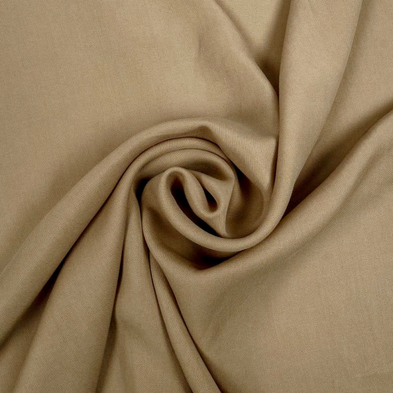 GRÅBRUN TENCEL™ TWILL – NATURLIGT MJUK, ANDAS & MED SMIDIG DRAPERING