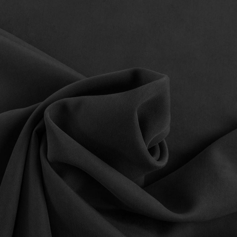 SVART TENCEL™ MODAL – TÄTVÄVD, MJUK & ANDANDE METERVARA