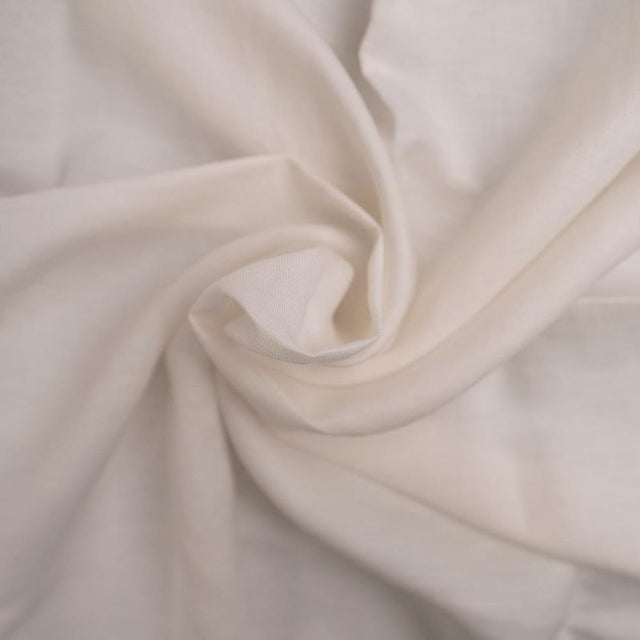 VIT TENCELLINO (TENCEL™/LINNE) – MJUK TWILLVÄVD KVALITET