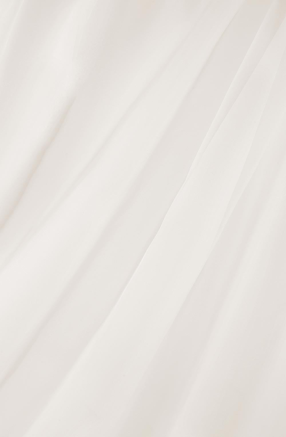 BRANDHÆMMENDE ORGANZA GARDINSTOF - RÅHVID