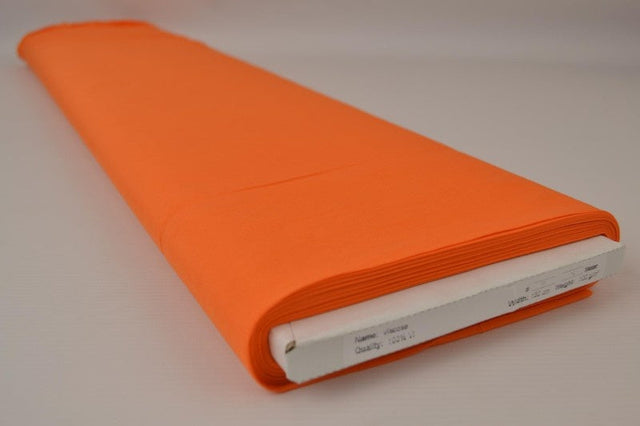 ORANGE VISKOSTYG – LÄTT FALL & ELEGANT MATT GLANS