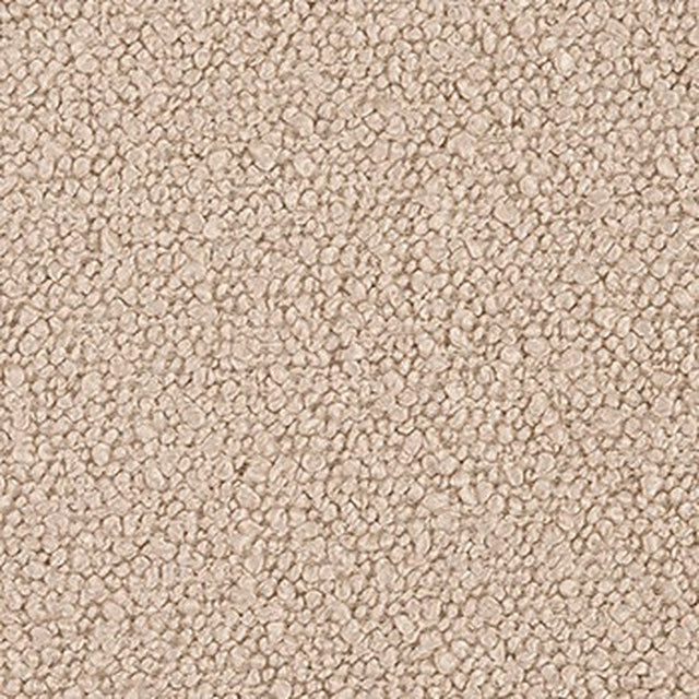 VARM MANDELBEIGE BALOO BOUCLÉ MØBELSTOF – TEDDY-STRUKTUR & EKSTREM SLIDSTYRKE
