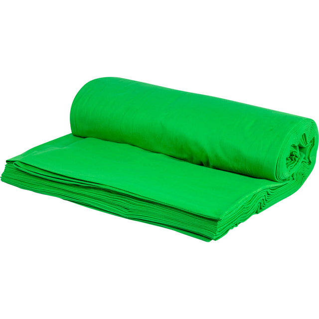 GREEN SCREEN-GRÖN BRANDFÖRHINDRANDE SCENE MOLTON – 300 CM, LJUS- & LJUDDÄMPANDE
