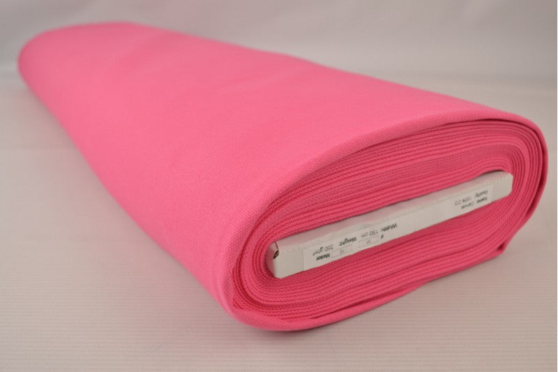 PINK BOMULDSCANVAS – TÆTVÆVET 350 g/m², OEKO-TEX
