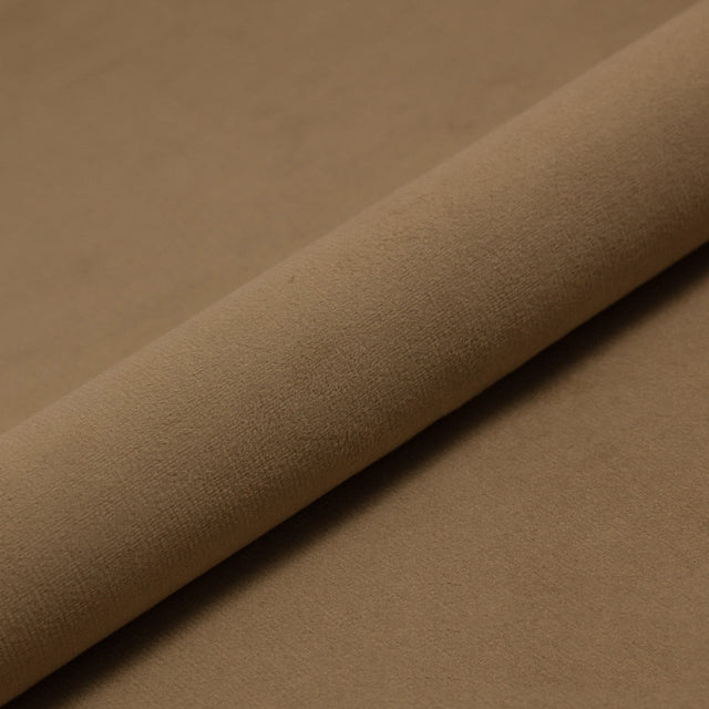 MØRK KARAMELBRUN CASABLANCA MØBELVELOUR – MIKROSUEDE & SLIDSTÆRK