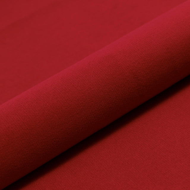 DYB KARMINRØD CASABLANCA MØBELVELOUR – MIKROSUEDE & SLIDSTÆRK