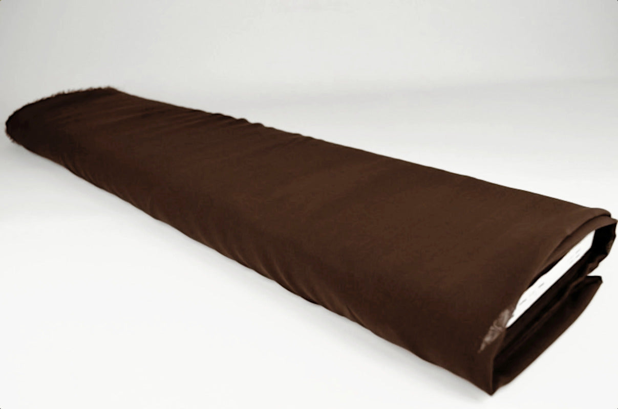 BRUN CHIFFONG – LÄTT, TRANSPARENT & MED VACKERT FALL