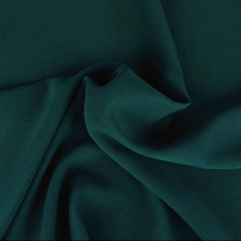 MÖRK PETROL CHIFFONG – LÄTT, TRANSPARENT & MED VACKERT FALL