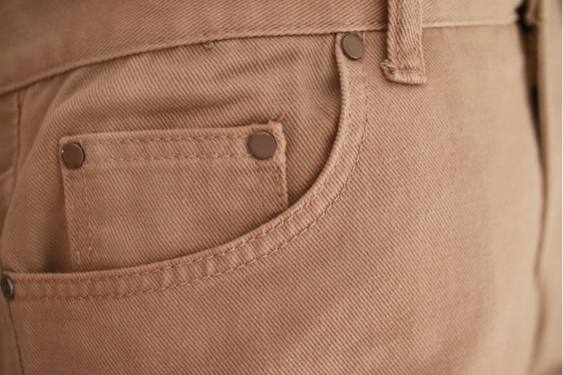 CHAMPAGNE BOMULLSTWILL MED STRETCH – DIAGONAL TWILL & FORMFAST KOMFORT