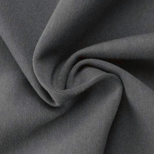 MÖRK GRÅ BOMULLSJERSEY – NATURLIG, ANDNINGSBAR & STRETCHIG