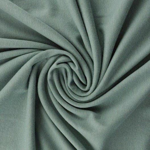 VINTAGE GRØN BOMULDSJERSEY – NATURLIG, ÅNDBAR & STRÆKBAR