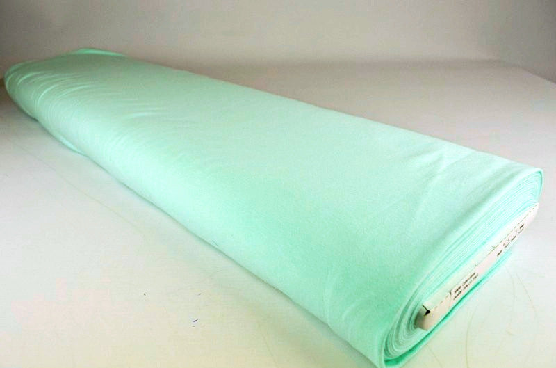 MINTGRÖN BOMULLSJERSEY – NATURLIG, ANDNINGSBAR & STRETCHIG