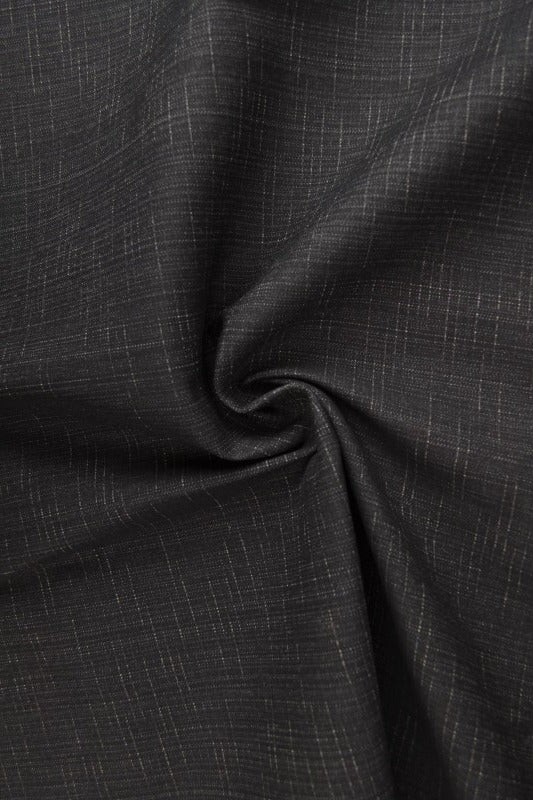 SVART OTVÄTTAT DENIM MED STRETCH – 300 G/M²