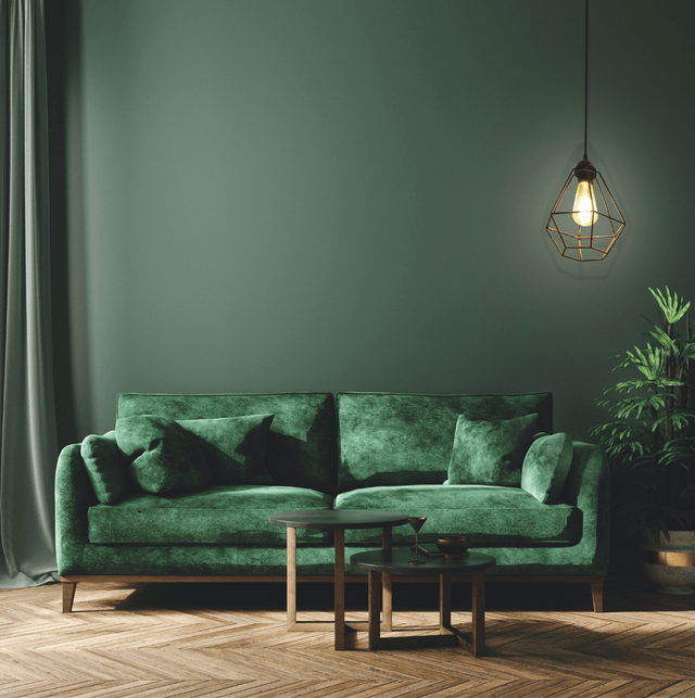 NATBLÅ EUREKA MØBELVELOUR – SLIDSTÆRK & PETPROOF