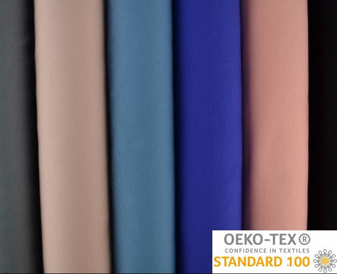 MÖRK VINTAGE ROSA FRENCH TERRY – MJUK BOMULLSSTICKAD METERVARA MED STRETCH