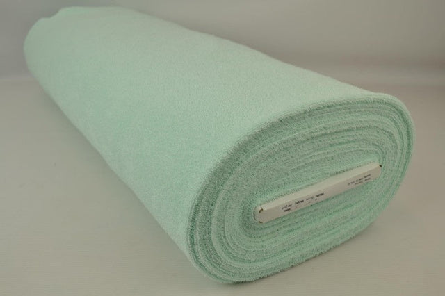 MINTGRÖN DUBBELSIDIG FROTTÉ – ABSORBERANDE HANDDUKSTYG (OEKO-TEX)
