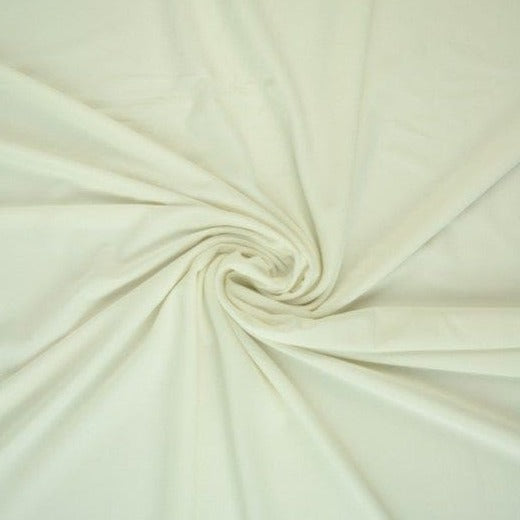 RÅVIT LYCRAMESH – ELASTISKT NETTYG, SEMI-TRANSPARENT 4-VÄGS STRETCH