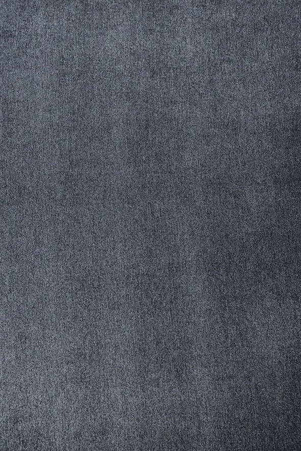 Termo mørklægningsstof med velourlook — antracitgrå, stofprøve