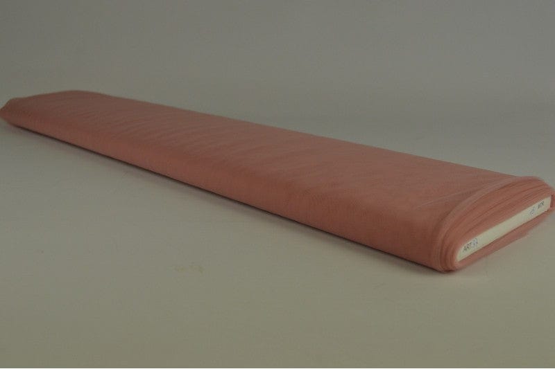 G&M Tyl VINTAGE LYSERØD BLØD TYL
