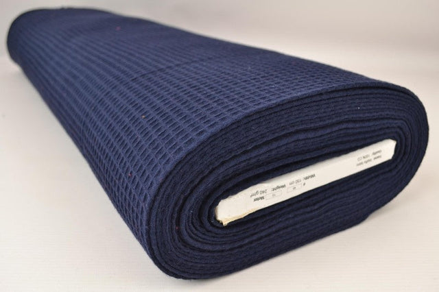 NAVY VÅFFEL PIQUÉ – ABSORBERANDE & SNABBTORKANDE