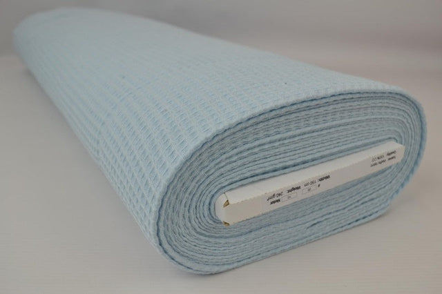 BABYBLÅ VÅFFEL PIQUÉ – ABSORBERANDE & SNABBTORKANDE