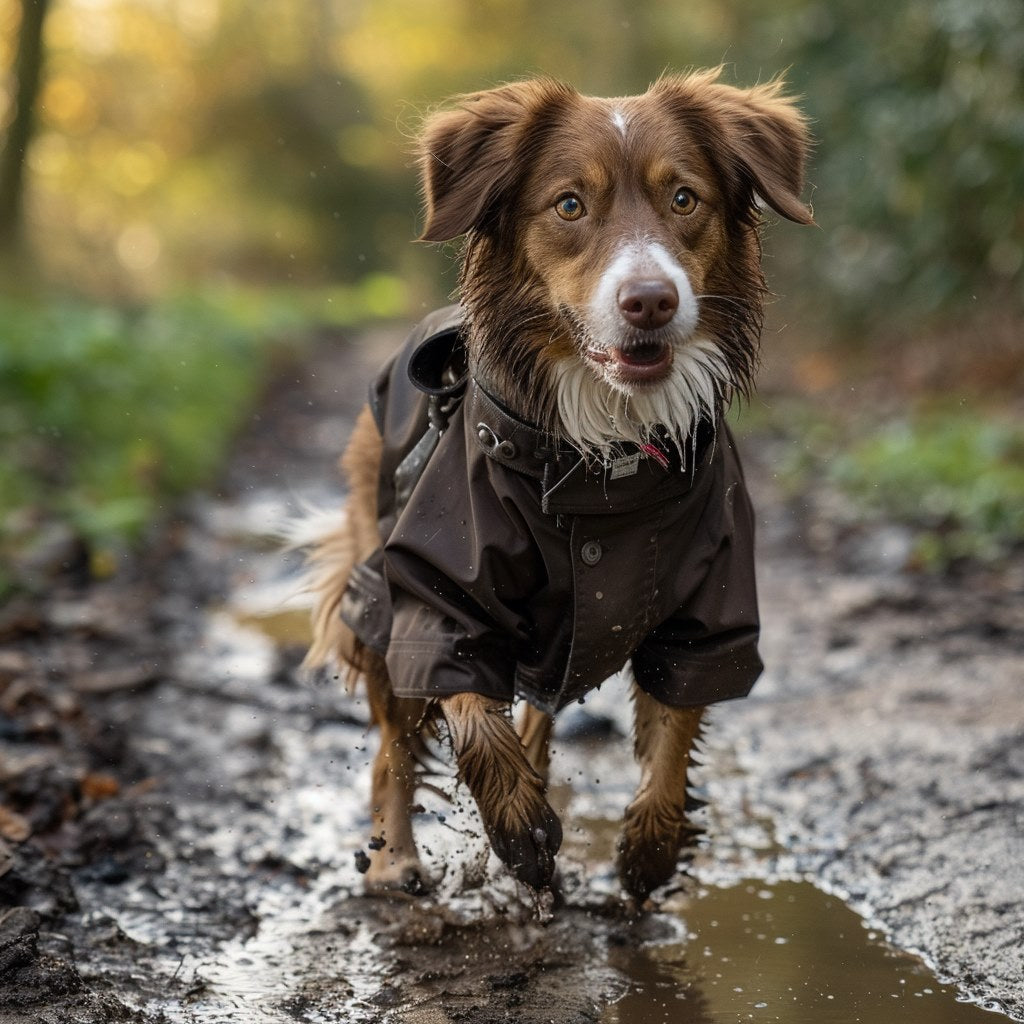 NAVY UV BEHANDLET VANDTÆT STOF TIL BEKLÆDNING