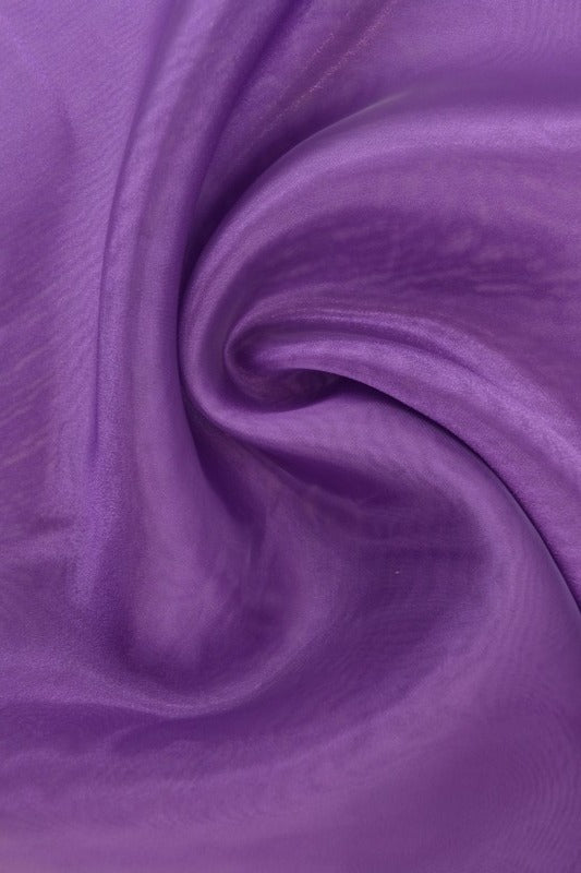LILA ORGANZA – TRANSPARENT & GLÄNSANDE