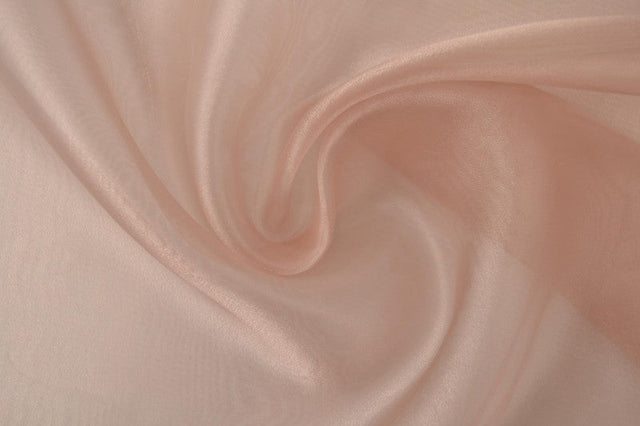 VINTAGE PINK ORGANZA – TRANSPARENT & GLÄNSANDE