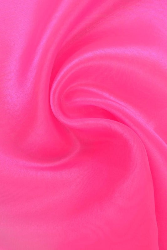 FUCHSIA ORGANZA – TRANSPARENT & GLÄNSANDE