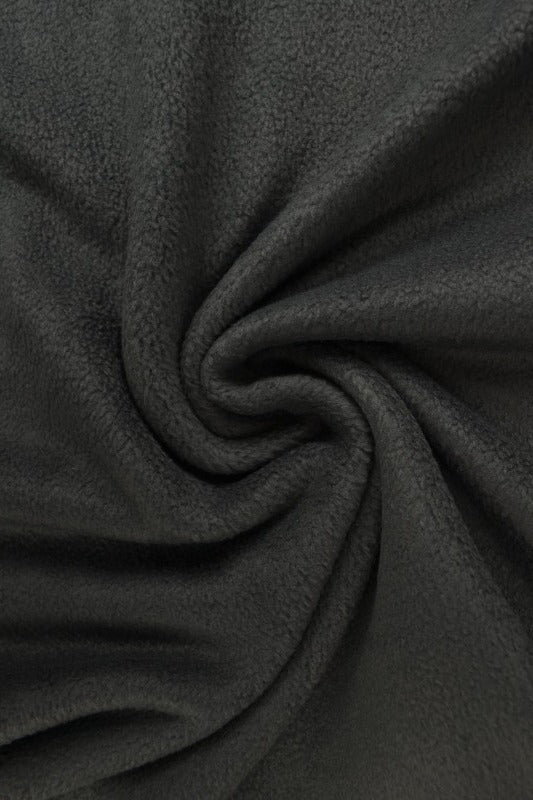 MÖRK ANTRACIT POLAR FLEECE – ANTI-PILLING, VARM & LÄTT