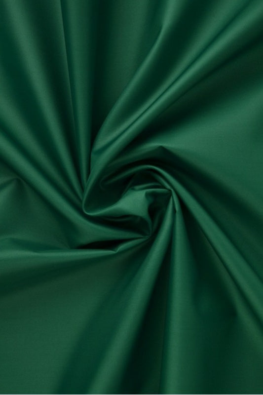 MÖRK GRÖN LÄTT VATTENTÄT POLYESTER – SLITSTARK & SNABBTORKANDE